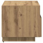 vidaXL Meuble de Chevet 2 Pièces chêne artisanal 40 x 39 x 37 cm
