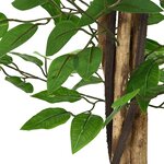 vidaXL Plante artificielle ficus 788 feuilles 120 cm vert