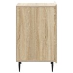 vidaXL Cabinet de chevet avec tiroir Chêne Sonoma 43 x 41 x 68 cm