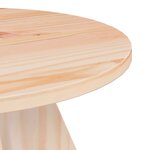 vidaXL Table basse 3 Pièces Naturel 49 x 49 x 30 cm Bois de pin massif