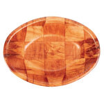Corbeille ovale en bois petit modèle - 190 x 255 mm - olympia -  - bois 190x255xmm