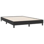 vidaXL Cadre de lit sans matelas noir 160x220 cm velours