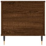 vidaXL Table basse Chêne marron 90x44 5x45 cm Bois d'ingénierie