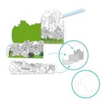 Djeco DJ08744 - Coloriages 3D Île