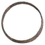 vidaXL Collier de sapin de Noël Noir 90 x 90 x 28 cm Jacinthe d'eau