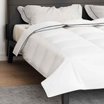 vidaXL Duvet d'hiver Blanc 260 x 220 cm Bas