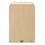 Boîte de 250 pochettes administratives kraft 229x324 mm format c4  avec bande protectrice  avec fenêtre 50 x 100 mm- maxiburo
