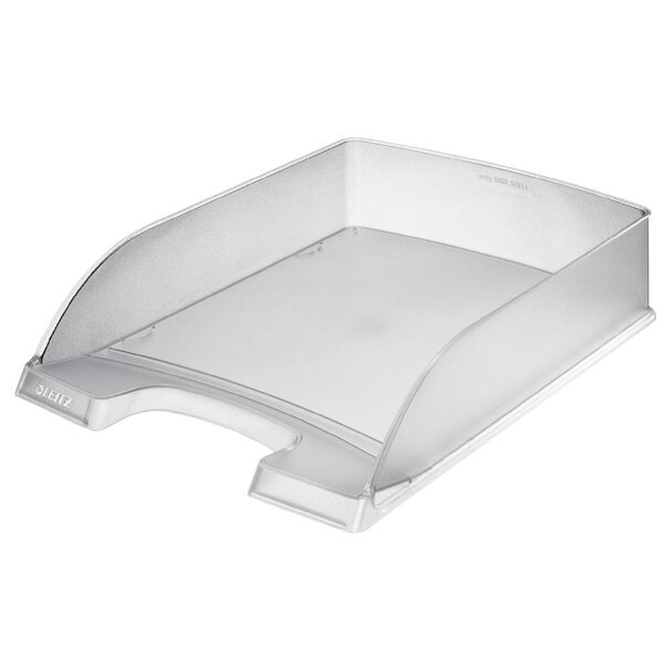 Bac à courrier Plus Standard, empilable, A4, 255 x 357 x 70 mm, polystyrène, transparent (paquet 5 unités)