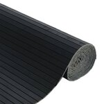 vidaXL Cloison de séparation noir 165x800 cm bambou