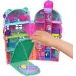 Mattel JFT91 - Polly Pocket - Coffret maison cornet de glace avec figurines