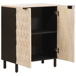 vidaXL Buffet Finition Lavage Blanc 60 x 33 x 75 cm
