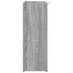 vidaXL Porte-parapluie Gris Sonoma 20 x 20 x 55 5 cm Bois d'ingénierie