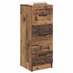 vidaXL Armoire à tiroirs Bois ancien 33 x 34 5 x 87 cm