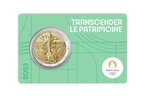 Jeux olympiques de paris 2024 - monnaie de 2€ commémorative bu - 5/5