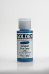 Peinture Acrylic FLUIDS Golden IX 30ml Bleu Céruléum foncé