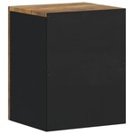 vidaXL Armoire de salle de bain murale 38x33x48cm bois massif manguier