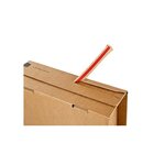 Lot de 20 cartons d'expédition 'post' taille: sl  marron colompac