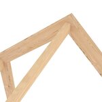 vidaXL Cadre de lit d'enfant avec tiroir Bois de pin massif 70x140 cm