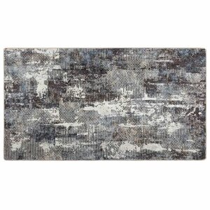 vidaXL Tapis lavable multicolore 80x150 cm antidérapant