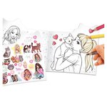 Livre de coloriage-  Kitty