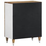 vidaXL Buffet 60x33 5x75 cm bois de manguier massif