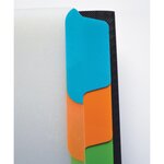 Trieur Standard Memphis A4 8 Positions Couverture Polypro Noir OXFORD