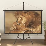 vidaXL Écran de projection avec trépied 60" 16:9