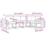vidaXL Ensemble de canapés d'extérieur 5 Pièces Blanc et Beige
