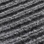 Vidaxl paillasson gris 120x220 cm pvc