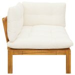 vidaXL 132 x 92 x 82 cm Bois d'acacia