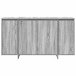 vidaXL Buffet Sonoma gris 135 x 41 x 69 cm Bois d'ingénierie