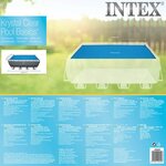 Intex Couverture solaire de piscine rectangulaire 549x274 cm 29026