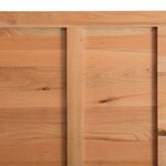 VidaXL Table à manger et bord vivant 280x120x74cm bois massif de chêne