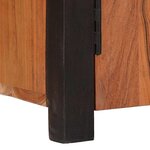 vidaXL Buffet 2 Pièces Marron 110 x 30 x 75 cm Bois d'acacia massif