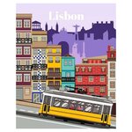 CreArt - 24x30 cm Peinture au numero Lisbon