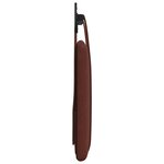 vidaXL Tête de lit suspendue Brun Brillant PU antique