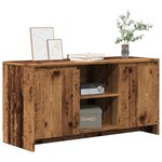 vidaXL Meuble TV vieux bois 102x37 5x52 5 cm bois d'ingénierie