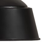 Vidaxl lampe suspendue industrielle 32 cm noir e27