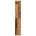 vidaXL Bibliothèque vieux bois 60x20x120 5 cm bois d'ingénierie