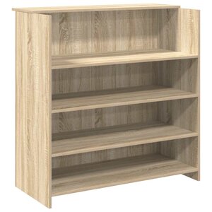 vidaXL Bureau réception chêne sonoma 100x50x103 5 cm bois d'ingénierie