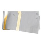 Bloc Vendeur À Bande Couleur 100 Feuillets Double Numérotage - Format 6  6x13 5 Cm - Orange - X 50 - Exacompta