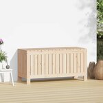 vidaXL Boîte de rangement de jardin 108x42 5x54 cm Bois massif de pin