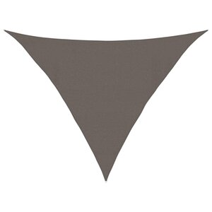 vidaXL Voile d'ombrage 160 g/m² Anthracite 4x4x5 8 m PEHD