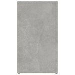 vidaXL Buffet Gris béton 80x30x54 cm Bois d'ingénierie