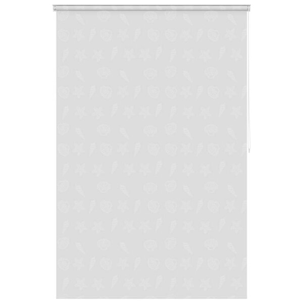 vidaXL Store roulant de douche 140x240 cm Étoile de mer