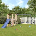 vidaXL Aire de jeux d'extérieur bois de pin massif