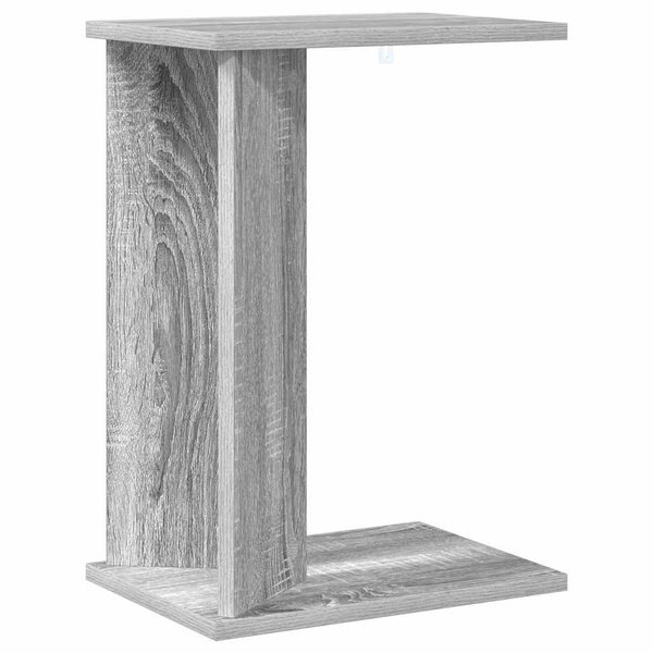 vidaXL Table d'appoint Gris Sonoma 35 x 25 x 50 cm Bois d'ingénierie