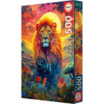 Puzzle - Le lion majestueux - 500 pièces - Dès 11 ans - 34x48cm - Educa
