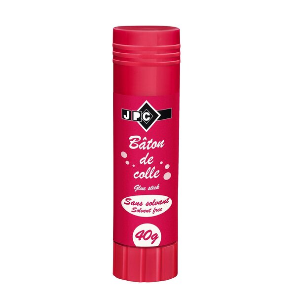Bâton de colle 40 g sans solvant Incolore JPC