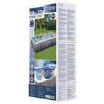 Bestway Ensemble de piscine Power Steel 404x201x100 cm